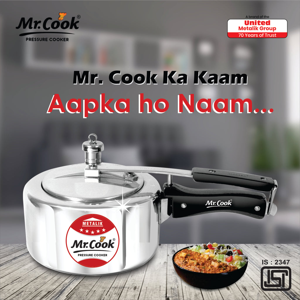 Mr.Cook Unirize Pressure Cooker 3 Litres